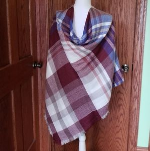 APT 9 Brushed Strip Blanket Scarf